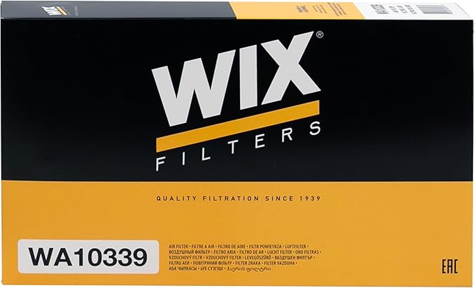 WIX WA10339 Engine Air Filter Compatible With Acura MDX (16-19), Honda Pilot, Ridgeline (16-19)