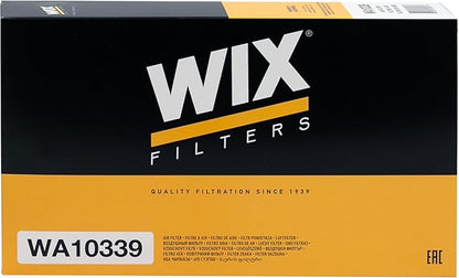 WIX WA10339 Engine Air Filter Compatible With Acura MDX (16-19), Honda Pilot, Ridgeline (16-19)