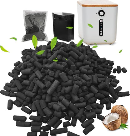 Odor Absorbing Carbon Refills for iDOO 3L Smart Kitchen Countertop Composter Filter, Replacement Activated Charcoal Filters Compatible with iDOO 3L Electric Kitchen Composter