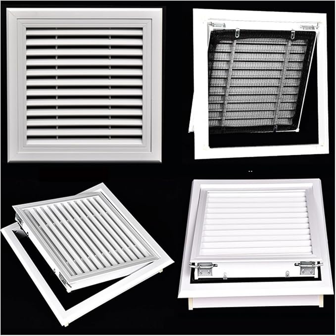 Return Air Filter Grille Vent Cover Removable, Louvered Access Panel, Removable Access Panel, HVAC Vent Cover Grill(14x 28 in)