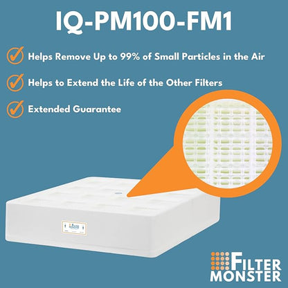Filter-Monster Branded Replacement Compatible with IQAir HeathPro Series Pre-Max Pre-Filter