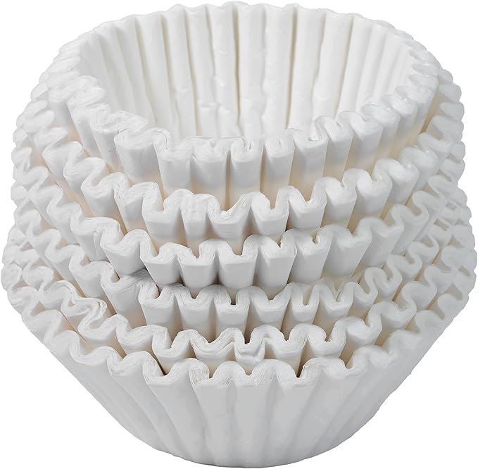 Extra Large Coffee Filters - (12.5” x 4.5” Inch) For 1.5 to 3 Gallon Commercial Machines - Premium Quality, Tall & Wide, No Ground Overflow - Restaurant & Cafe Use (250-Count Bulk Pack)