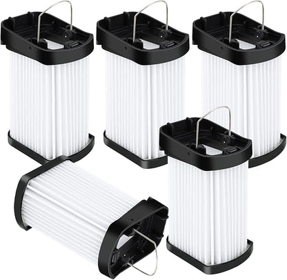 5 Pack WV401 Replacement Fabric Filter for Shark Cordless Handheld Vacuum WV401BL WV401PK WV403BR WV410PR WV410CO WV410BL WV410GN WV410TL, Compare to Part XFFWV400