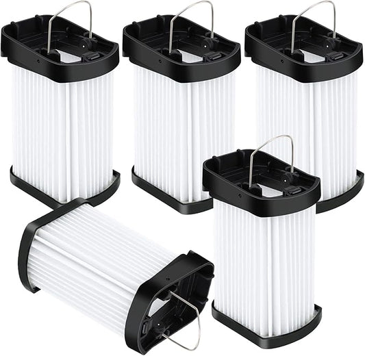 5 Pack WV401 Replacement Fabric Filter for Shark Cordless Handheld Vacuum WV401BL WV401PK WV403BR WV410PR WV410CO WV410BL WV410GN WV410TL, Compare to Part XFFWV400