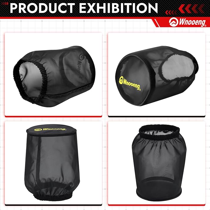62mm Mini Bike Air Filter Cover for Predator 212cc 196cc 224cc 99cc Coleman CT200U CT200U-EX BT200X B200R B200 KT196 CT100U CC100X Baja MB165 MB200 DB30 Mini Bike Go Kart Parts (Black)
