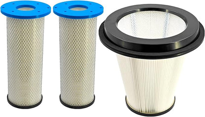 590430201 200700070 Filter Kit (3Pcs) Fits for Pullman Ermator S13 S26 S36 Vacuum, Replaces 200900050 PF44