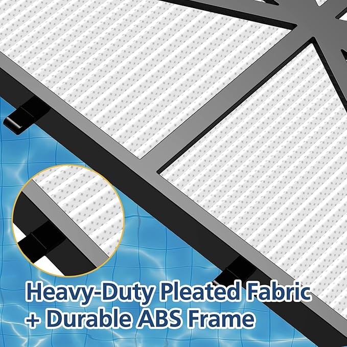 4 Pack Ultra Fine Filters Compatible with Dolphin Nautilus CC Plus (Not for Nautilus CC), Nautilus CC Supreme, M200/M400/M500, Part # 9991432-R4, Pleated Pool Cleaner Replacement Part