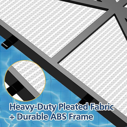 4 Pack Ultra Fine Filters Compatible with Dolphin Nautilus CC Plus (Not for Nautilus CC), Nautilus CC Supreme, M200/M400/M500, Part # 9991432-R4, Pleated Pool Cleaner Replacement Part
