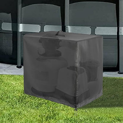 POOL FILTER COVER, SAND FILTER COVER - Pet Safety Safety Safety Commercial Shading Practical Design Pool Filter Cover works effectively as a strainer enclosure for both backyard and commercial