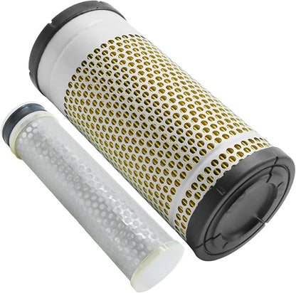 WA10890 Air Filter Replacement for Yanmar Excavators VIO50-6A Replacement for John Deere Excavators 30G 35G 50G Replacement for Kubota Loaders R430, Replaces WA10854