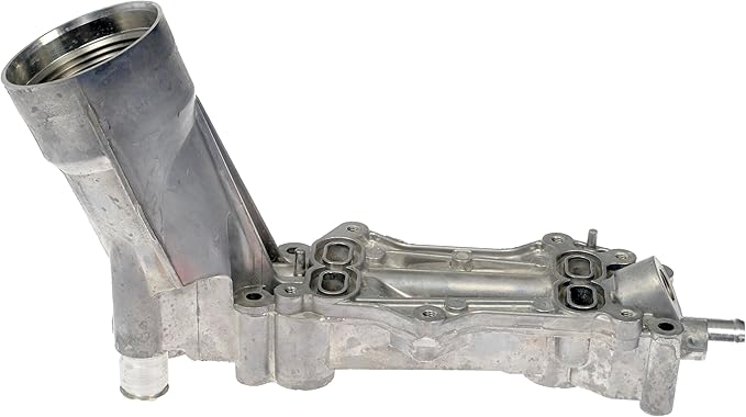 Dorman 926-959 Patented Upgraded Aluminum Engine Oil Filter Housing with Oil Cooler and Filter Compatible with Select Models (OE FIX)