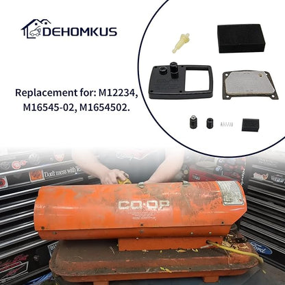 M16545 Filter Cover PP217 Pump PP214 Filter kit Fits for Desa, Master, Reddy, Remington Heaters Replaces for Reddy Heater Pro 110 115 RM115 R100A Filter
