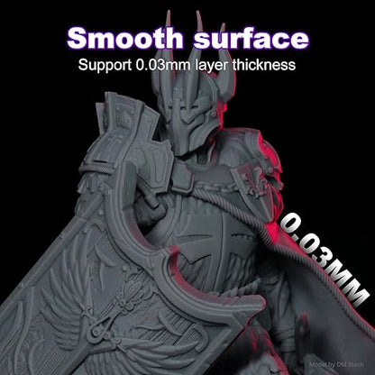 RESIONE ABS-Like 3D Printer Resin: Tough74 V2 3D Printing Resin with No Precipitation & Stable Printing - Wear-Resistant, Scratch-Resistant, Wide Compatibility with LCD/DLP 3D Printers