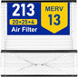2Pack 213 Replacement Filter Compatible with Aprilaire Size: 20x25x4 MERV 13 Whole House Air Purifiers model:210, 1620, 2210, 2216, 3210, 4200.Not fit for 1213 UPGRADE KIT(MODEL 2120 OR 2200)
