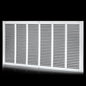 30x14 Return Air Grille(Duct Opening Size),Air Return Vent Cover,Flat Vent Cover,Rejillas De Aire Acondicionado Para Casa,Return Air Grilles,Outer Dimensions:31.75"Wx15.75"H(30"W x 14"H, Duct Opening)