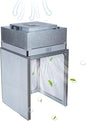 FFU HEPA H14-Filter Laminar Flow Hood Updated FanFilter Unit（Include HEPA Filter）100/ISO Class 5 Cleanroom/Laboratory/Cleanroom/Mushroom Room, Laminar Air Flow Hood(22.6"x22.6"110V)