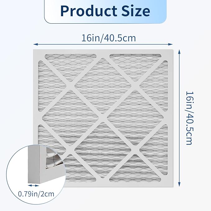 MERV-13 Filter Replacement Set for Commercial HEPA 550 Air Scrubber & Purifiers (Pack of 4)