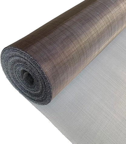 Stainless Steel Woven Wire Mesh Stainless Steel Wire Mesh 100 Mesh Filter Screen Rodent Proof Insect Mesh High Density Tear Resistant for Airbricks Garden Protection