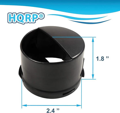 HQRP Water Filter Cap compatible with Kenmore Maytag Whirlpool Kitchen Aid Jenn Air 2260502B WP2260518B PS896110 2260518B PS969168 EAP969168 1058146 2260502 AP6006882 AH896110 EDR3RXD1 Refrigerator