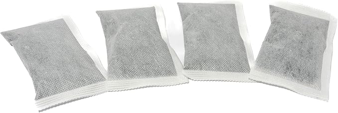 Green Piece® Activated Charcoal Air Filters for Odor Removal – Compatible with ITouchless Trash Cans (Pack of 4) – Not Made or Sold by iTouchless – Premium Odor-Absorbing Filters by Green Piece®