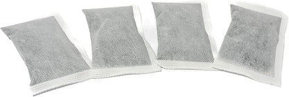 Green Piece® Activated Charcoal Air Filters for Odor Removal – Compatible with ITouchless Trash Cans (Pack of 4) – Not Made or Sold by iTouchless – Premium Odor-Absorbing Filters by Green Piece®