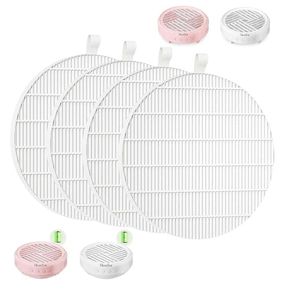 MelodySusie SProR Nail Dust Collector Replacement Filter,4 Pack Reusable Dust Filter for MelodySusie SProR Nail Dust Vacuum Fan Collector Extractor Electric Dust Suction Machine
