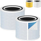 Core 300 Smoke Replacement Filter for LEVOIT Core 300-P Core 300 Core 300S Core 300S-P VortexAir Air Purifie-r, Core 300-RF, 4-in-1 HEPA Activated Carbon, 2 Pack, Blue