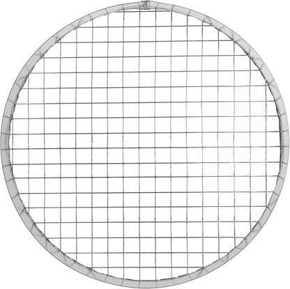 Repa Market Ø10 Inch Duct Cover – Galvanized Steel Round Duct Cap with Mesh Screen – HVAC Exhaust or Intake Vent – Exterior Pipe Air Outlet – Spiral Ventilation Ducting Metal End Plug