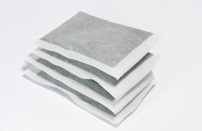 Green Piece® Activated Charcoal Air Filters for Odor Removal – Compatible with ITouchless Trash Cans (Pack of 4) – Not Made or Sold by iTouchless – Premium Odor-Absorbing Filters by Green Piece®