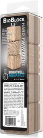 Brightwell Aquatics - Xport-BIO Block Aquarium Filter - Biological Filtration Media for Bacteria Growth, Nutrient Control & Control of Unwanted Nutrients - Aquarium Water Treatments, 4 Pack, 1.5 inch