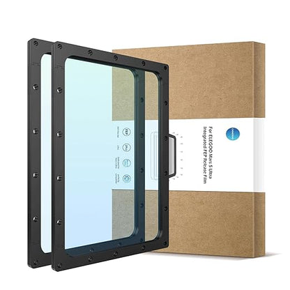 2PCS FEP Release Films Replacement for ELEGOO Mars 5 Ultra, Integrated Design Upgrades Resin Vat Pre-Installed FEP Film for 3D Printer Accessories, 195 x 138 x 0.15mm