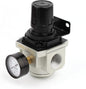 SNS Air Compressor Pressure Regulator With Bracket and Gauge Female Thread 1'' NPT 0-150 PSI Adjustable AR5000-N10