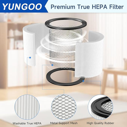2 Pack 90398 Replacement Filter Compatible with Shop Vac 903-98 90398 9039800 903-98-00 Type AA Cartridge Vacuum Filter Fits Most Shop Vac 4 Gallon and Less Wet/Dry Vacuum