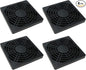 3.15inch/80mm Fan Dust Filter PC Cooler Fan Filter Dustproof Cover Computer Case Mesh 4PCS