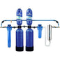 Aquasana Whole House Water Filter System | 1,000,000 Gallons | Salt-Free Softener Alternative | UV, Carbon & KDF | Tackles up to 99.99% Chlorine, Bacteria, Viruses, Cysts & Scale | EQ-1000-AST-UV