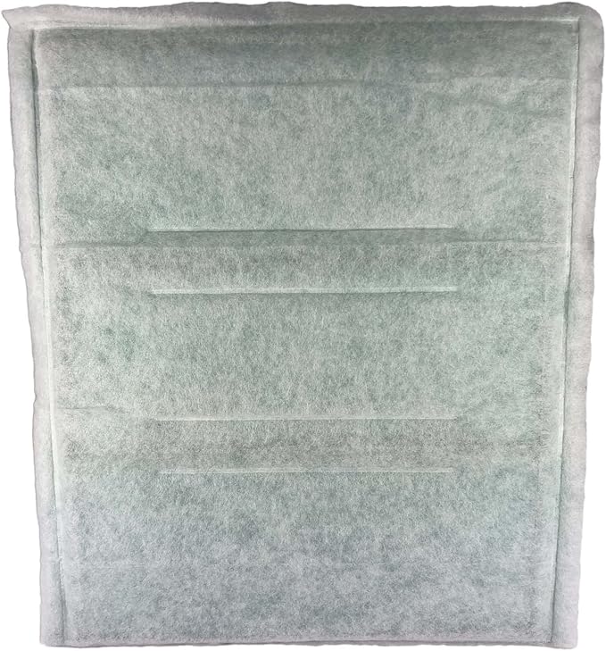 wioboy Paint Spray Booth Intake Filter Pad, 25" x 20" (20/case) Tacky Panel with Internal Wire Frame