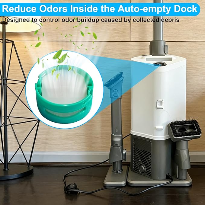 Filter for Shark IP3251 IP3253 IP3225 PowerDetect Clean & Empty Vacuum, 2 Post-Motor 2 Pre-Motor Filters for Handheld Vacuum, 2 HEPA 2 Foam & Felt 2 Odor Neutralizer Cartridge for Auto-Empty Dock