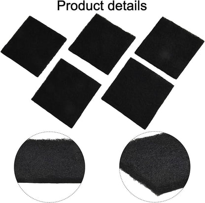 5 Count Activated Carbon Filters Effective Odour Control Solution for Standard Square For Compost Bins