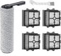 Spare Soft Lint Roller Brush, Hepa Filter, Scrubber Components, Compatible for Tineco Floor ONE S5 Combo Cordless Wet Dry Vacuum Cleaner(6PCS-01)