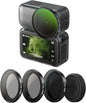 SmallRig Nano Filters Kit for DJI Osmo Nano, Including 1/2 Black Diffusion Filter, 1/4 Black Diffusion Filter, and ND8-CPL Polarizing Filters