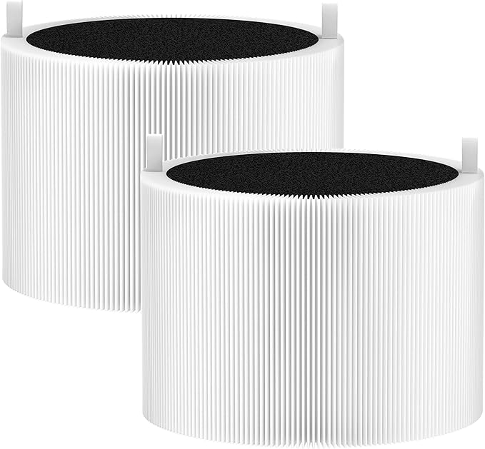 2 Pack 211i Max Replacement Filter Compatible with Blue Pure 211i Max Air Purifier, Ture HEPA & Activated Carbon Replacement Filter, Compared part #F2MAX