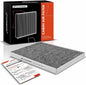 A-Premium Cabin Air Filter with Activated Carbon Compatible with Buick, Chevrolet, GMC, Saturn Models - Enclave, Traverse, Acadia, Acadia Limited, Outlook