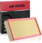 BDFHYK CA10236 Engine Air Filter Compatible with Audi Q7 2007-2015, compatible with Volkswagen Touareg 2004-2017, compatible with Land Rover Range Rover 2006-2009, Replace# 17801-0D020