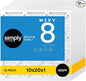 Simply 10x20x1 Air Filter, Merv 8, MPR 600, 12 Pack, Furnace Air Filter for HVAC (Actual Size: 9.75"x19.75"x0.75") DUST, Pet, & Allergy Control