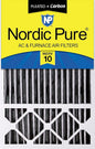 Nordic Pure 16x25x5 (Actual Size: 15 3/4 x 24 3/4 x 4 3/8) Honeywell Replacement Air Filters MERV 10 Plus Carbon 1 Pack