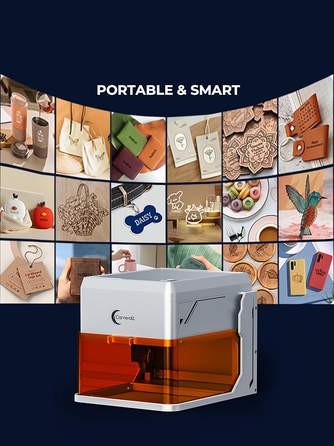 5W Desktop Laser Engraver with Camera, WiFi & AI, A1 Pro AA Beginner Smart Laser Engraver Machine for Home DIY, Beginners, Personal Gifts Engraves Wood/Leather/Paper/Glass/Food, Class 1