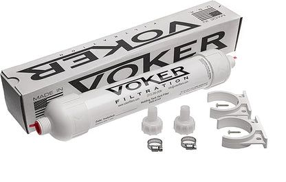 Voker Holding Tank Vent Filter New Installation Kit (5/8") - Made in The USA