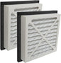 PUREBURG 20x20x3 Replacement Filter Compatible with Zephyr VGF Series 20x20x3 Whole Home Return Air Grille Filter,2-Pack Merv13