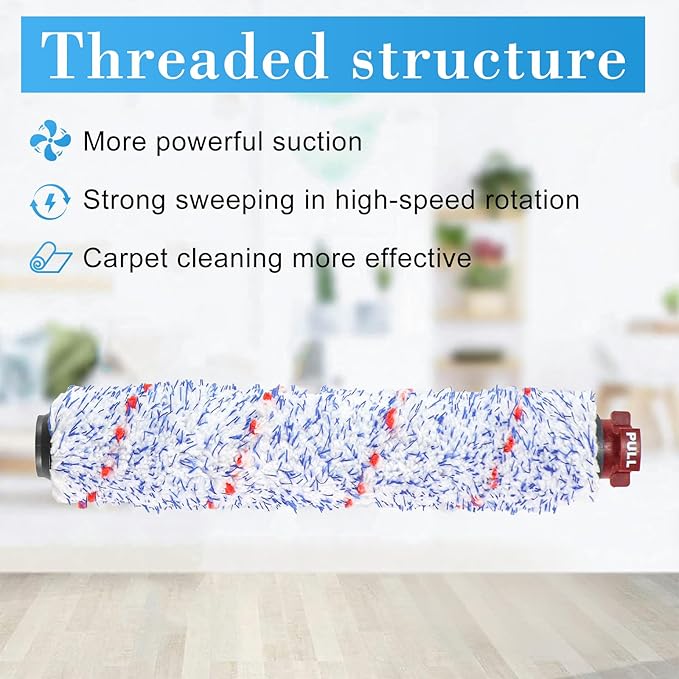 Replacement Brush Roller and Filters for Bissell CrossWave Vacuum, 1868 Pet Pro Brush Roll Parts 1785,1785A 17852, 17858, 17859, 1785P, 1785R, 1785T, 1785V, 1785W, 2210V 2211W 1785N 2306 LUXRILIX