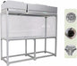 INTSUPERMAI Vertical Laminar Flow Hood Air Flow Clean Bench Workstation Lab Fume Hood with HEPA Filter 2 Station Dust Free Room Workshop for Phone LCD Repair Workshop Laboratory Using 110V